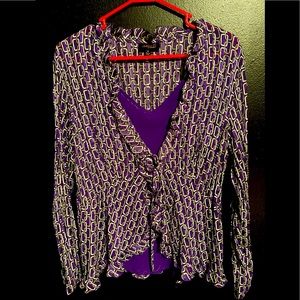 Size XL Women’s Blouse Purple